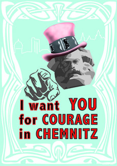 Logo Courage Chemnitz